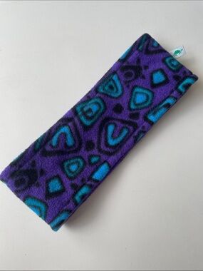 Vintage Turtle Fur Fun Print Fleece Headband